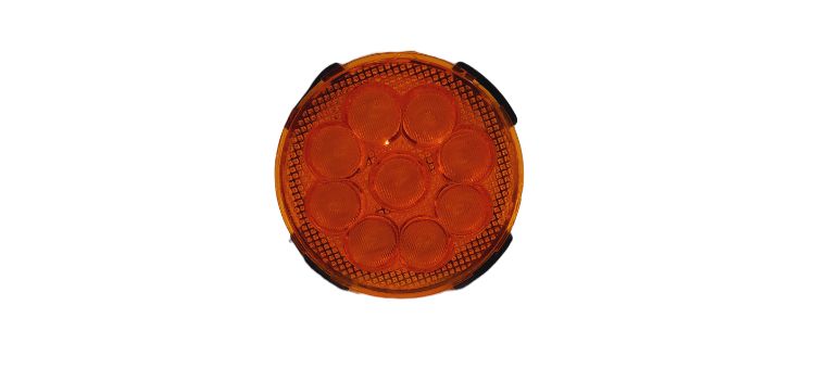 ROUND TL DIRECTION INDICATOR LAMP 9 LED