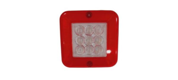 Square TL with Reverse Lamp 37 LED 12V