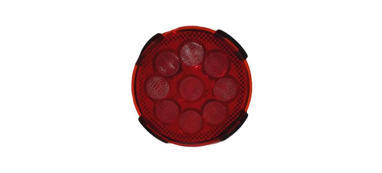 ROUND TL STOP LAMP 9 LED