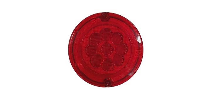 Round TL with Stop Lamp 35 LED - 12V