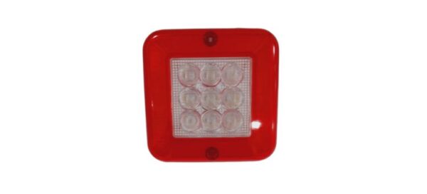 Square TL with Reverse Lamp 37 LED-24V