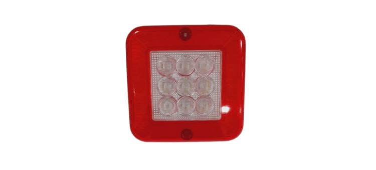 Square TL with Reverse Lamp 37 LED-24V